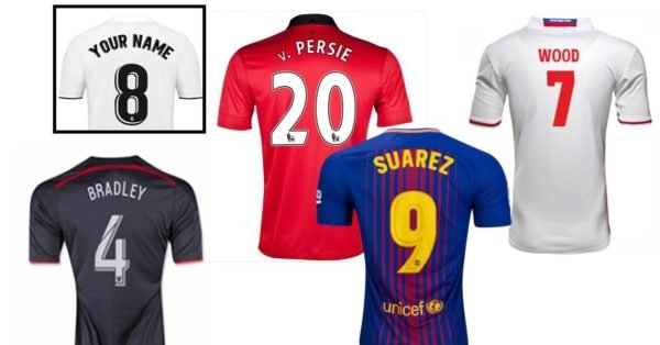 Football Shirt Printing Birmingham