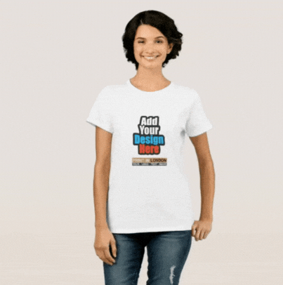 Personalised-White-colour-Womens-t-shirt-printing-London-Birmingham