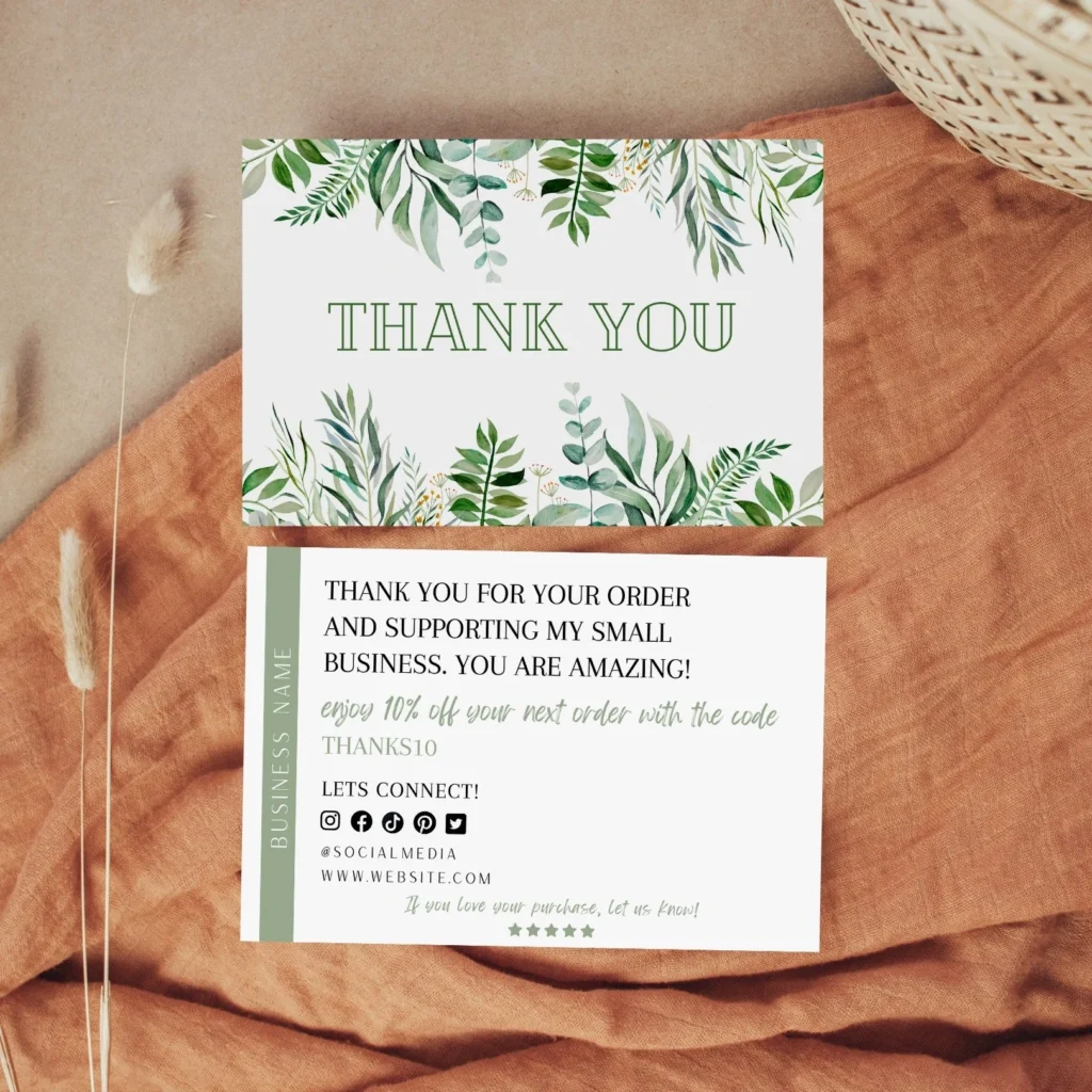 Thank You Cards Printing Birmingham