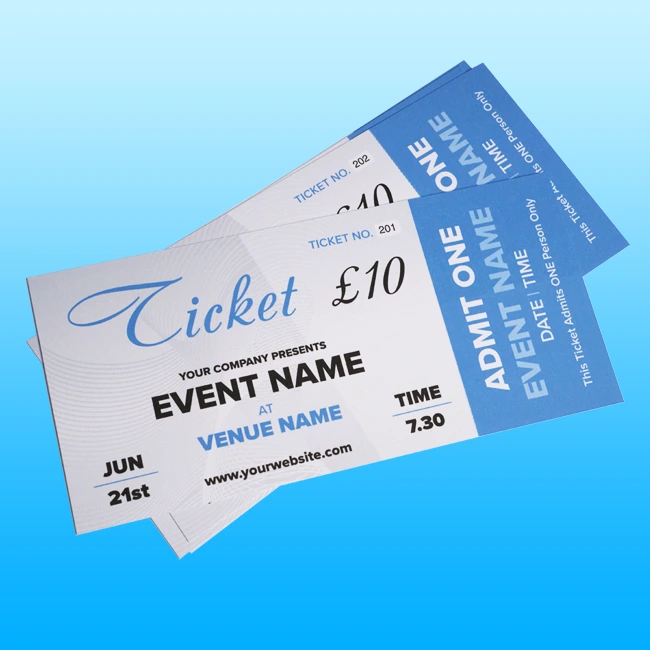 Tickets Printing Birmingham